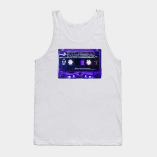 Vintage Purple Cassette Tank Top